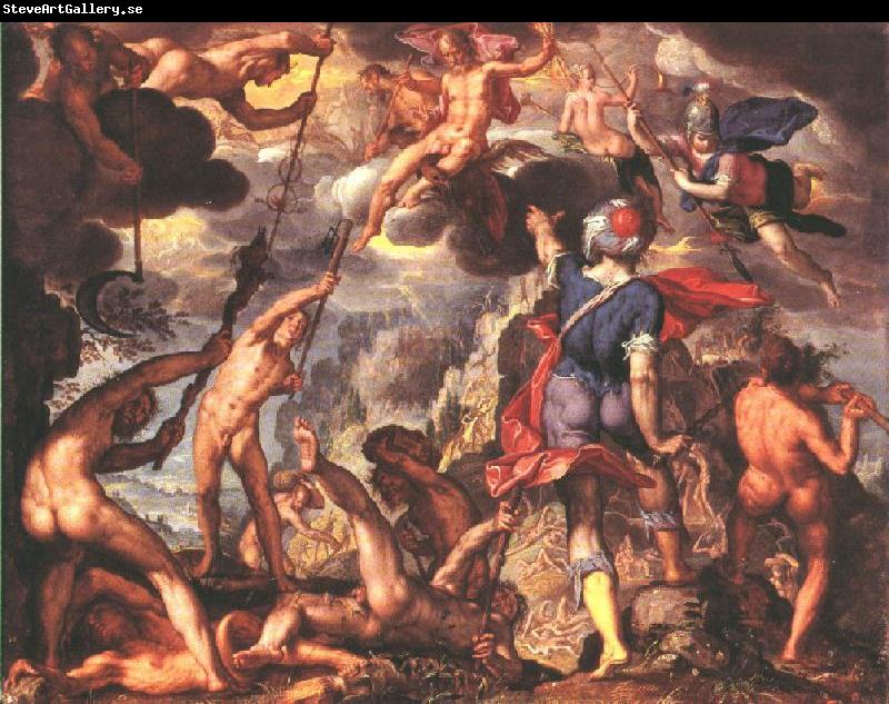 WTEWAEL, Joachim The Battle Between the Gods and the Titans iyu